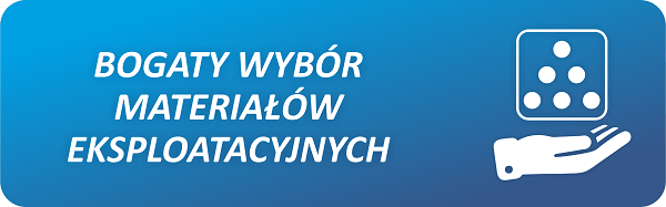 bogaty wybór materiałów